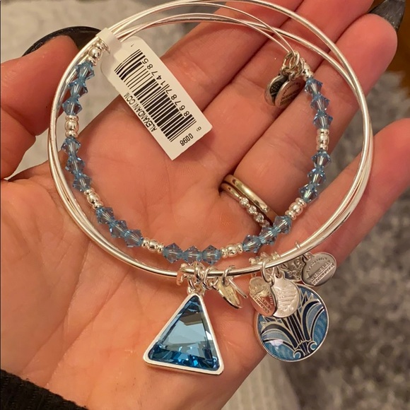 Alex and Ani blue lotus set - Picture 6 of 7